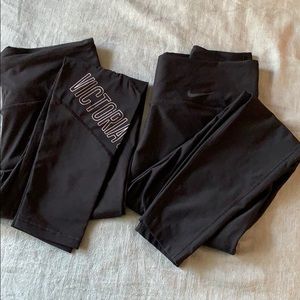 Bundle leggings! (Nike and VS)